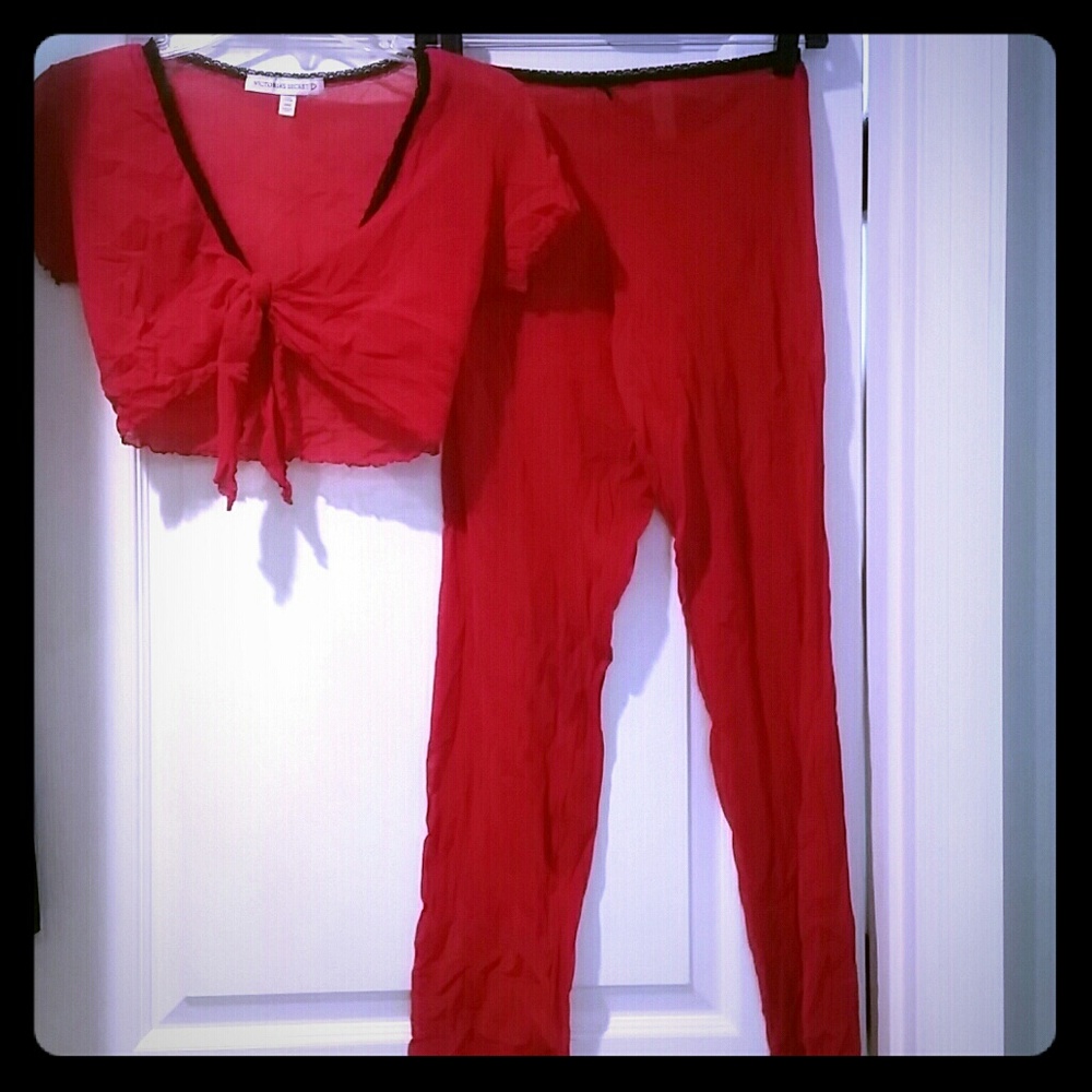 Victoria's secret sexy lounge p j set